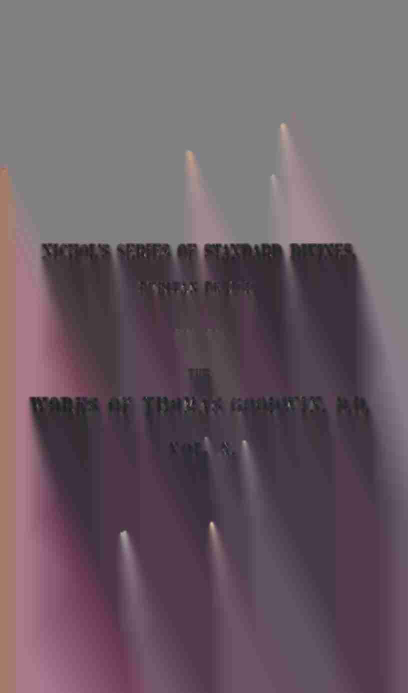 Cover of Thomasgoodwinvol