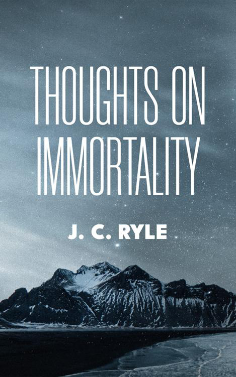 Cover of Thoughts on Immortality