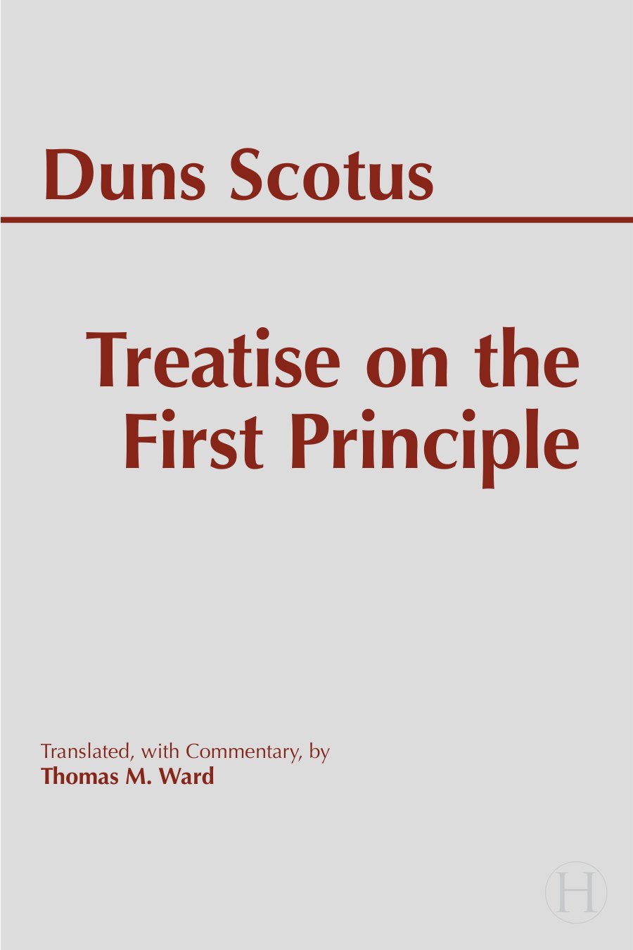 Cover of Treatise on the First Principle