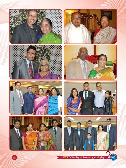 UECF families and events — souvenir page 161