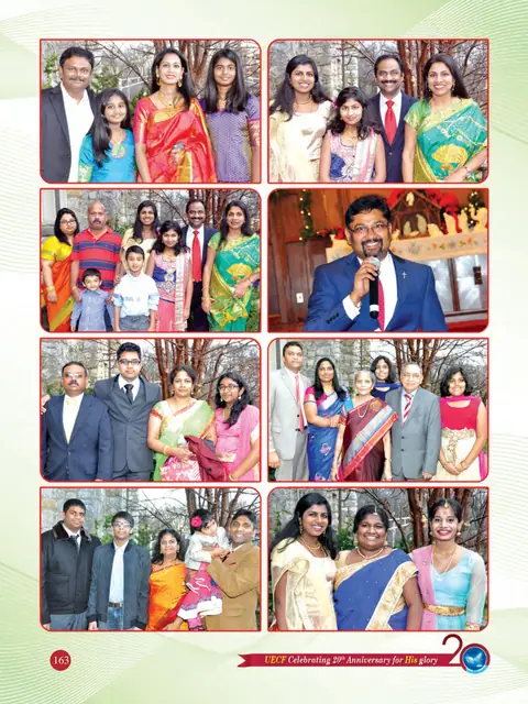 UECF families and events — souvenir page 163
