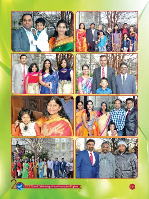 UECF families and events — souvenir page 164