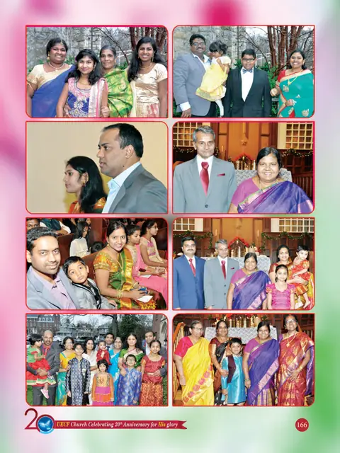 UECF families and events — souvenir page 166
