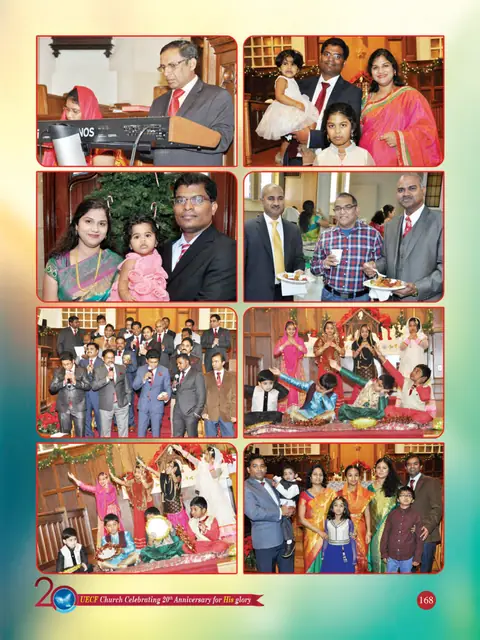 UECF families and events — souvenir page 168