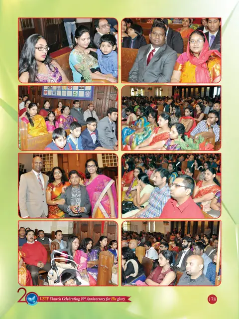 UECF families and events — souvenir page 178