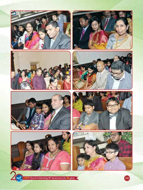 UECF families and events — souvenir page 180