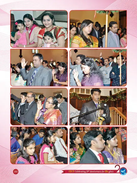 UECF families and events — souvenir page 181