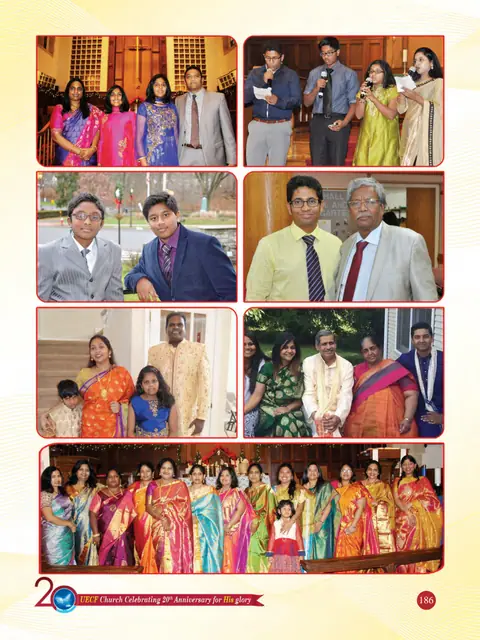 UECF families and events — souvenir page 186