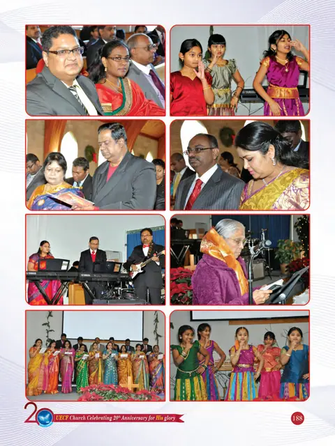 UECF families and events — souvenir page 188