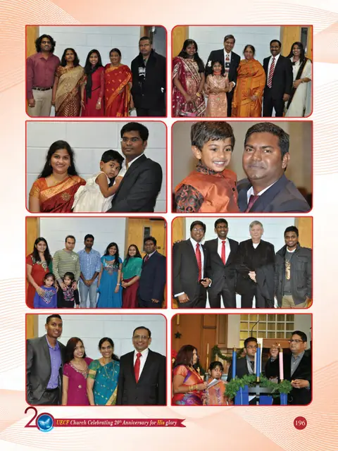 UECF families and events — souvenir page 196