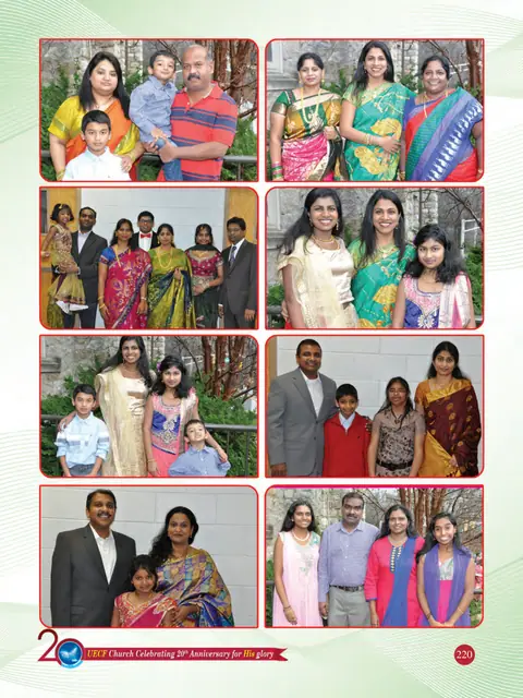 UECF families and events — souvenir page 220