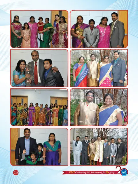UECF families and events — souvenir page 221