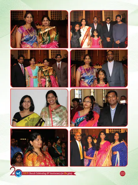 UECF families and events — souvenir page 222