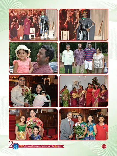UECF families and events — souvenir page 228