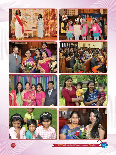 UECF families and events — souvenir page 229