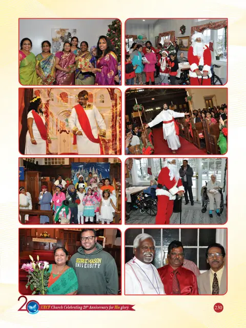 UECF families and events — souvenir page 230