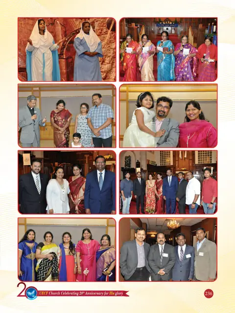 UECF families and events — souvenir page 236