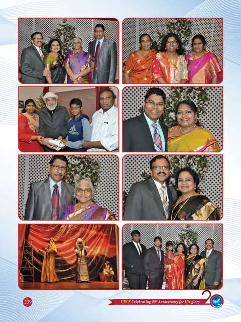 UECF families and events — souvenir page 239