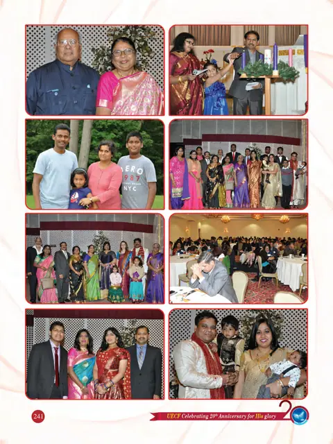 UECF families and events — souvenir page 241