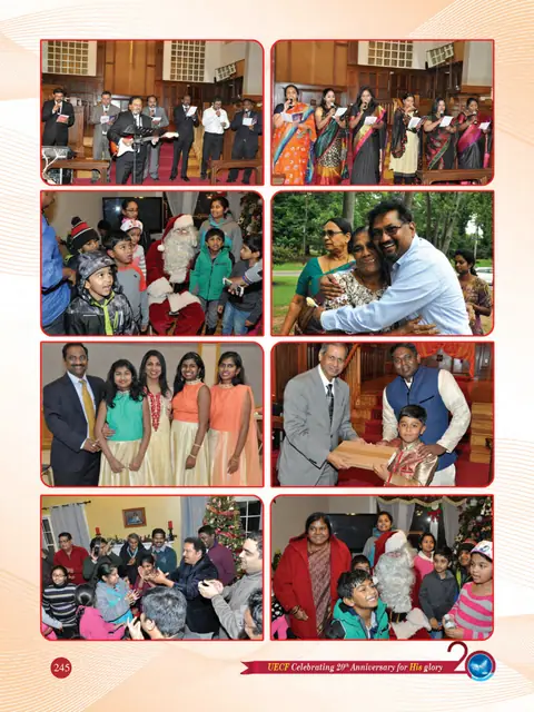 UECF families and events — souvenir page 245