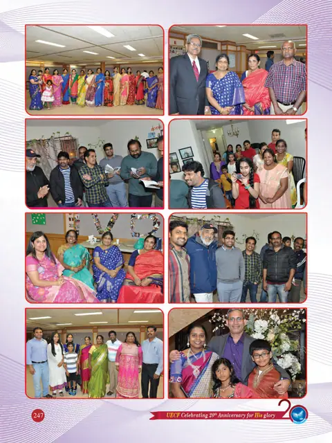UECF families and events — souvenir page 247