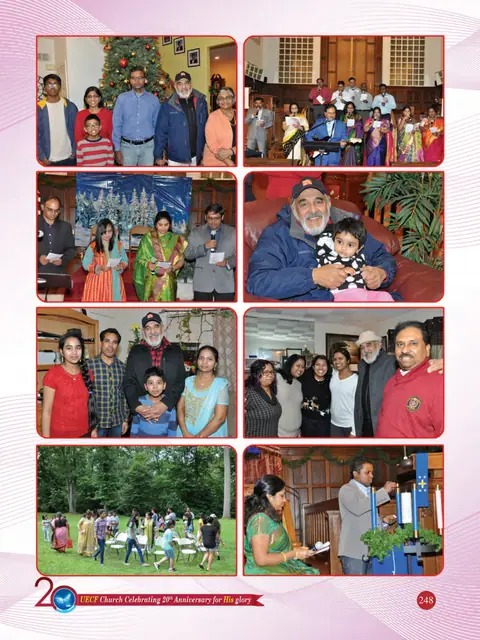 UECF families and events — souvenir page 248