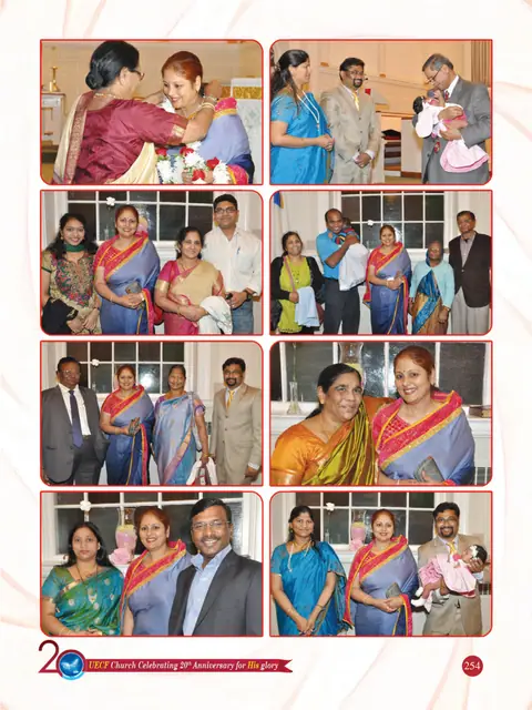 UECF families and events — souvenir page 254