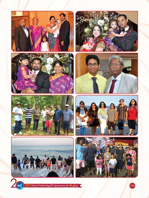 UECF families and events — souvenir page 256