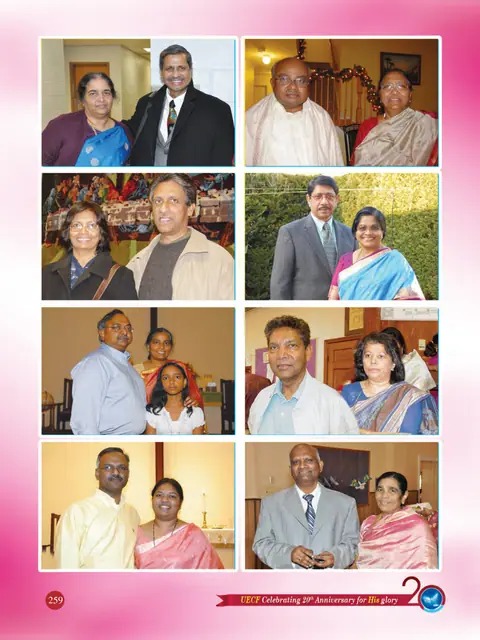 UECF families and events — souvenir page 259