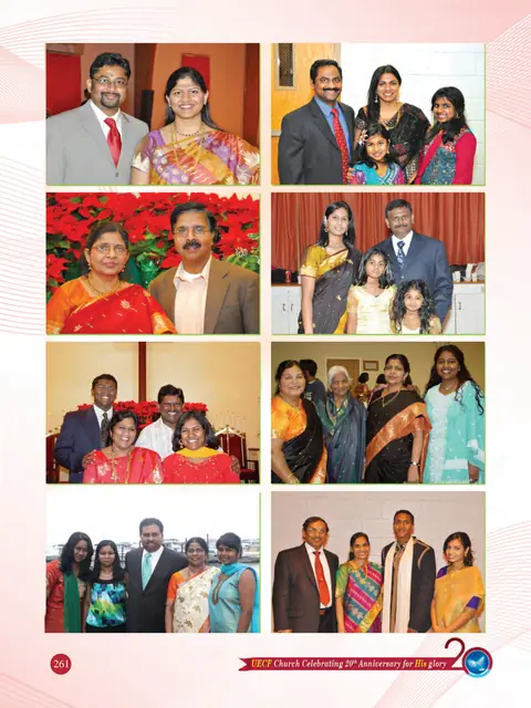 UECF families and events — souvenir page 261