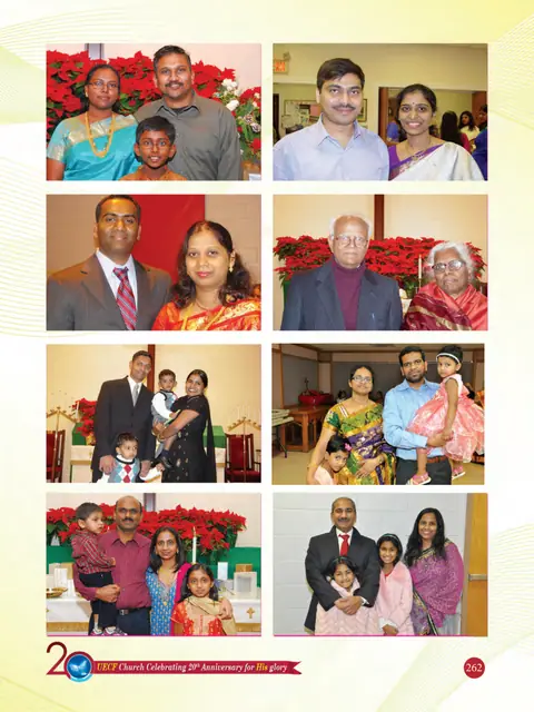 UECF families and events — souvenir page 262