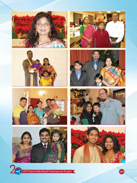 UECF families and events — souvenir page 268