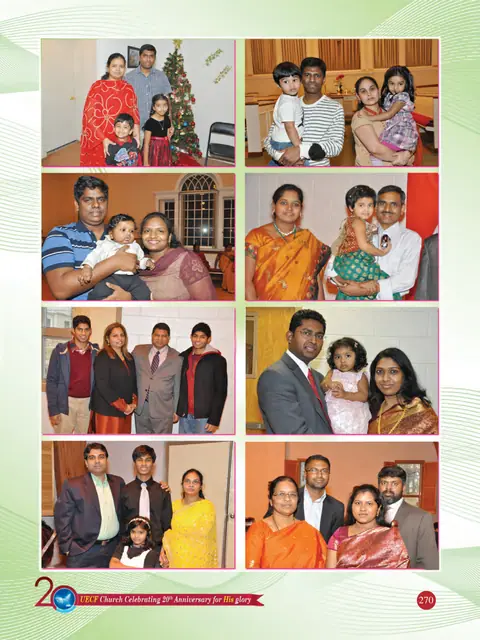 UECF families and events — souvenir page 270