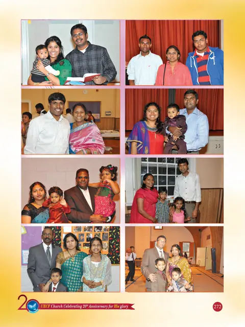 UECF families and events — souvenir page 272