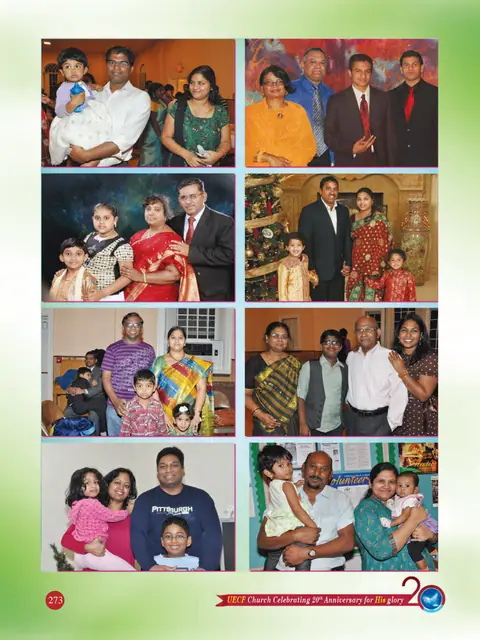 UECF families and events — souvenir page 273