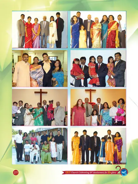 UECF families and events — souvenir page 277
