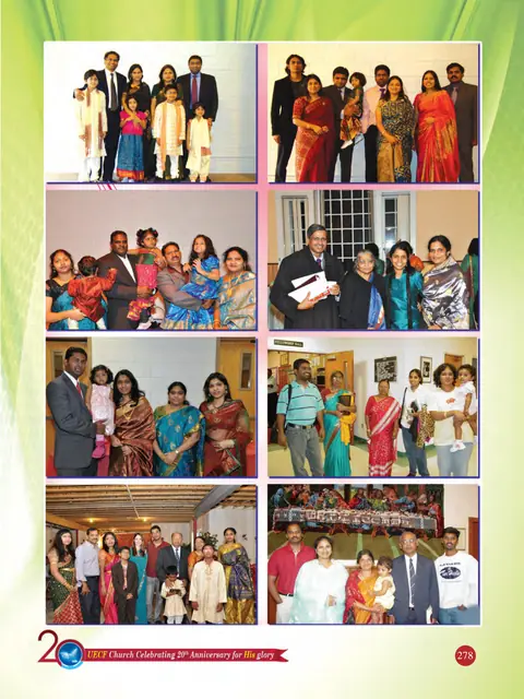 UECF families and events — souvenir page 278