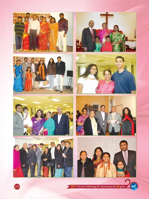 UECF families and events — souvenir page 279