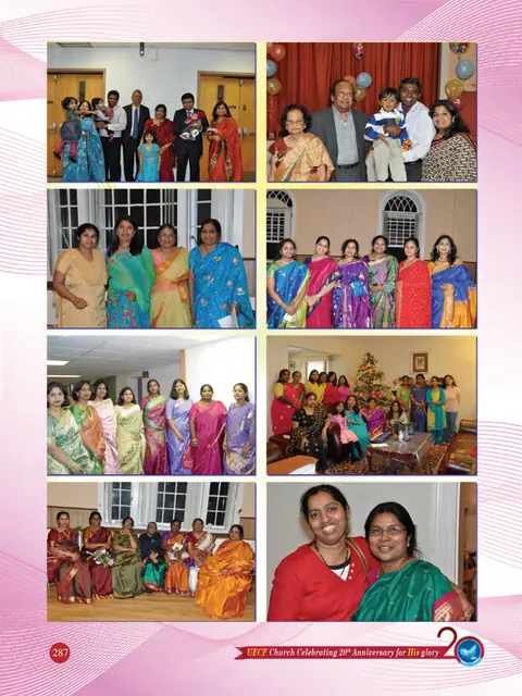 UECF families and events — souvenir page 287