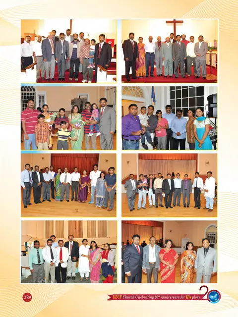 UECF families and events — souvenir page 289