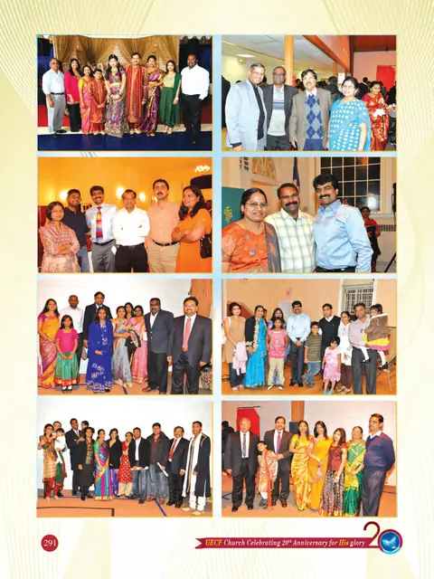 UECF families and events — souvenir page 291