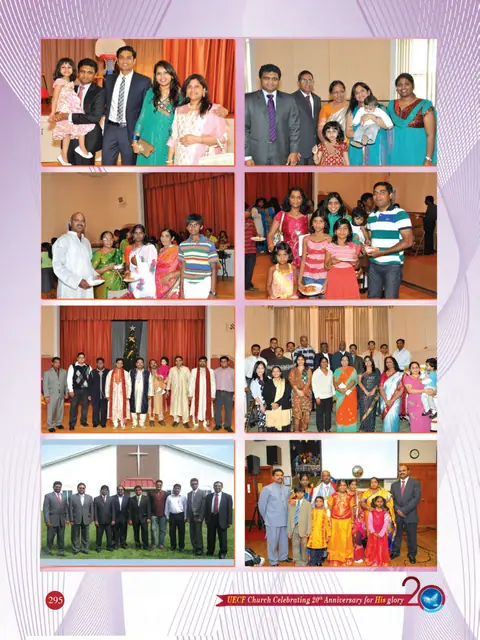 UECF families and events — souvenir page 295