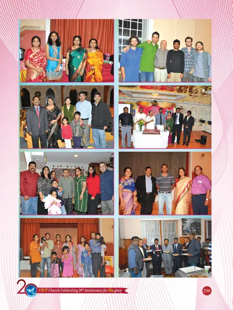 UECF families and events — souvenir page 296