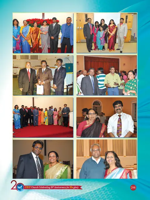 UECF families and events — souvenir page 298