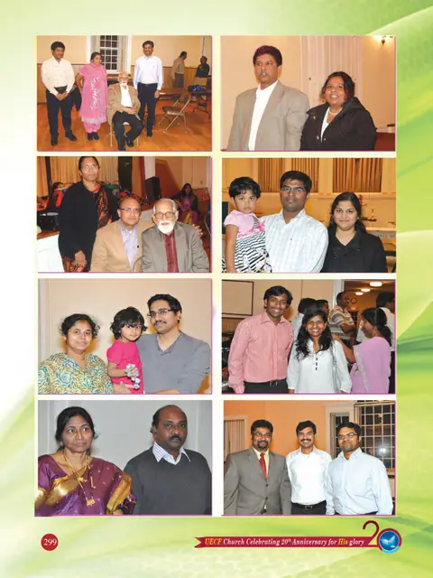 UECF families and events — souvenir page 299