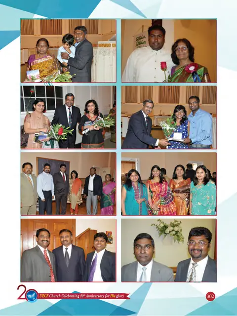 UECF families and events — souvenir page 302