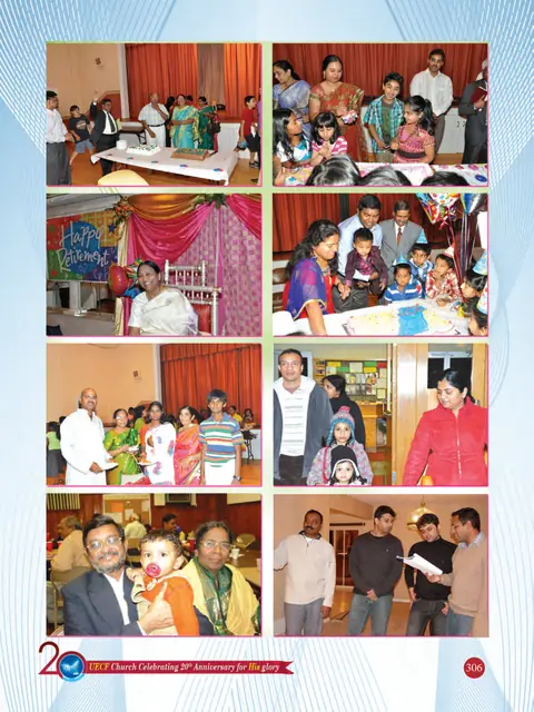UECF families and events — souvenir page 306