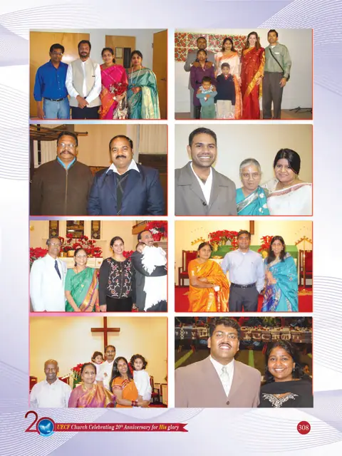 UECF families and events — souvenir page 308