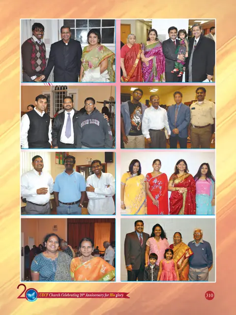 UECF families and events — souvenir page 310