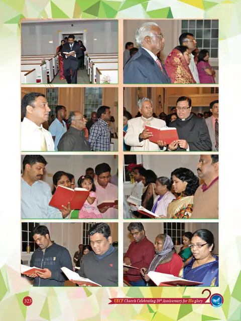 UECF families and events — souvenir page 323